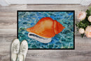 Sea Shell Doormat Indoor Outdoor 18H X 27W Front Door Mat Rugs for Entryway, Non Slip Washable