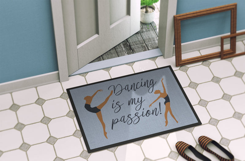 Dancing is My Passion Indoor or Outdoor Mat 24x36 BB5381JMAT