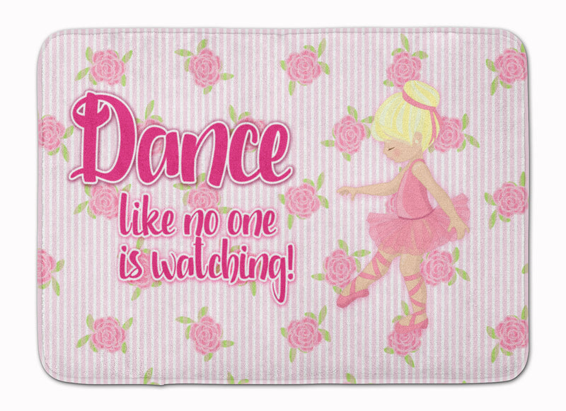 Ballet Dance Blonde Machine Washable Memory Foam Mat BB5391RUG