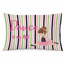 Ballet Dance is my Life Brunette Standard Pillowcase Lightweight Super Soft Easy Care Decorative Artwork Pillowcase, Standard