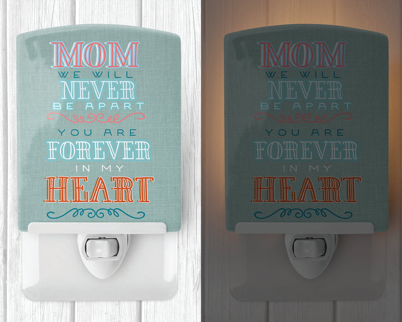 Mom Forever in My Heart Ceramic Night Light BB5421CNL