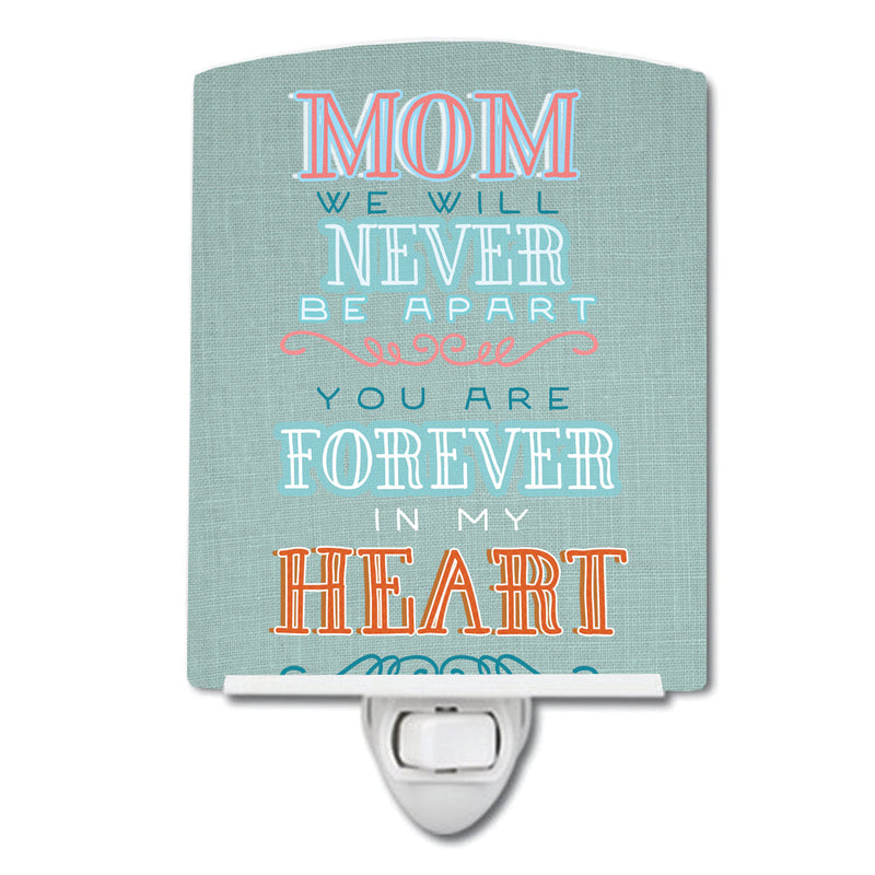 Mom Forever in My Heart Ceramic Night Light BB5421CNL