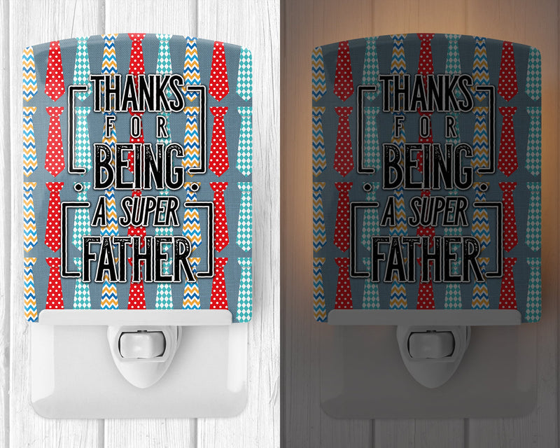 Thanks Super Father Ceramic Night Light BB5435CNL