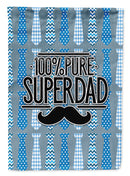 100% Pure Dad Garden Flag - Outdoor Decorative Yard Flag BB5436GF