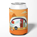 Greatest Adventure New Camper Can or Bottle Hugger Cooler Sleeve for Standard 12 oz Cans, Insulated Foam Beer & Soda Can Hugger Reusable