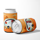 Greatest Adventure New Camper Can or Bottle Hugger Cooler Sleeve for Standard 12 oz Cans, Insulated Foam Beer & Soda Can Hugger Reusable
