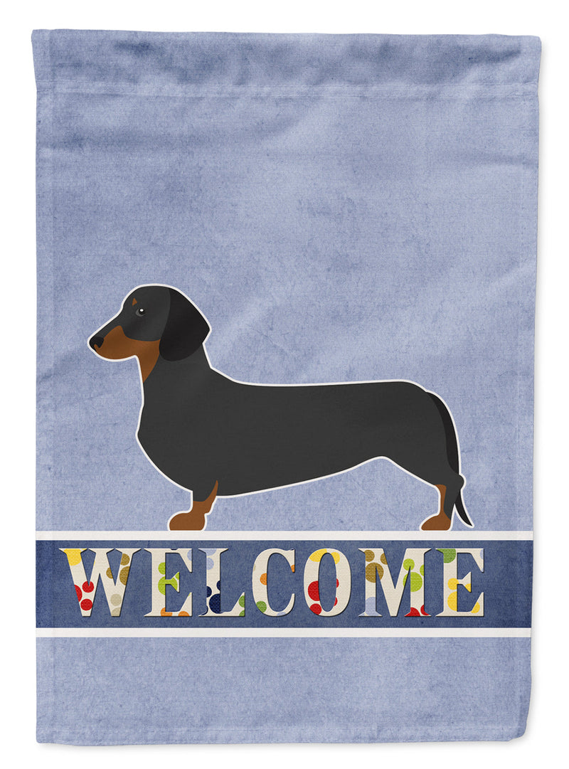 Dachshund Welcome Flag Garden Size BB5486GF