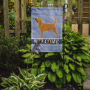 Bloodhound Welcome Garden Flag - Outdoor Decorative Yard Flag BB5488GF