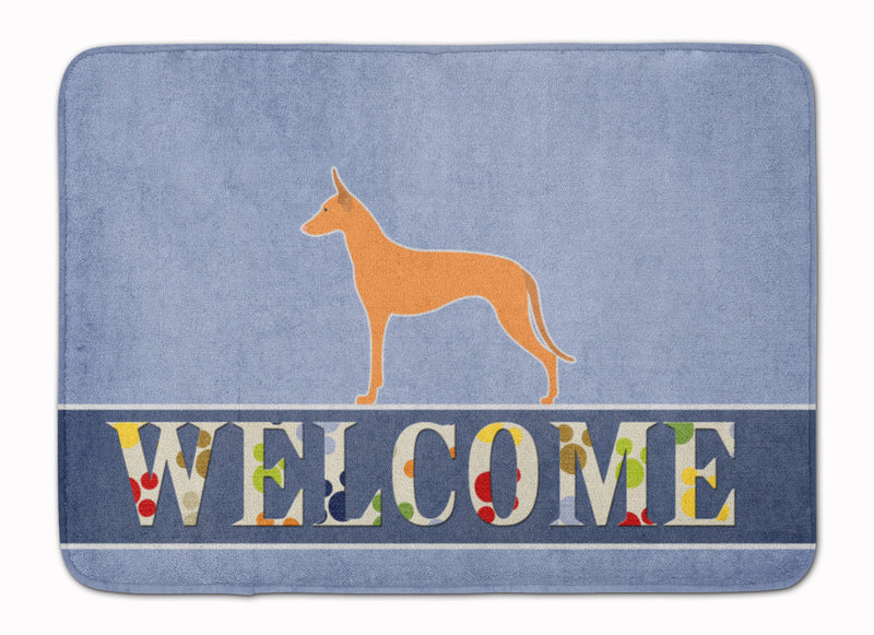 Pharaoh Hound Welcome Machine Washable Memory Foam Mat BB5492RUG