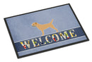 Border Terrier Welcome Doormat - 24x36 Decorative Floor Mat – Indoor/Outdoor Rug with Artistic Flair BB5493JMAT