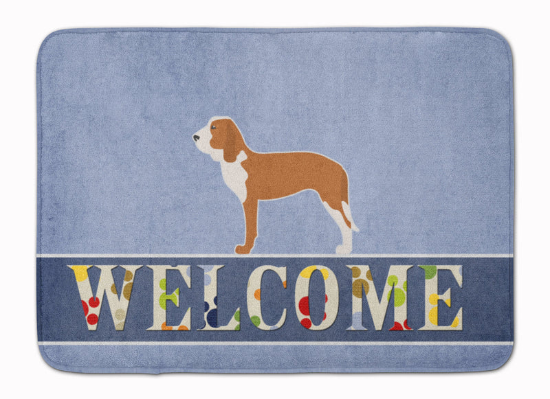 Spanish Hound Welcome Machine Washable Memory Foam Mat BB5495RUG