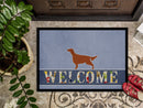 Irish Setter Welcome Doormat Indoor Outdoor 24H X 36W Front Door Mat Rugs for Entryway, Non Slip Washable Low Pile,