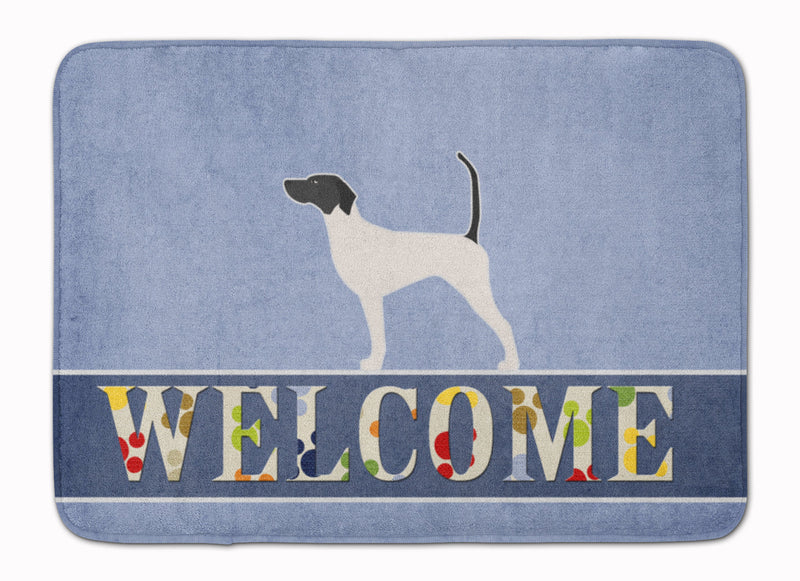 English Pointer Welcome Machine Washable Memory Foam Mat BB5499RUG