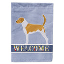 American Foxhound Welcome Flag Canvas House Size BB5502CHF