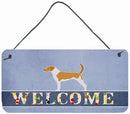 American Foxhound Welcome Wall or Door Hanging Prints BB5502DS812