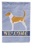 American Foxhound Welcome Garden Flag - Outdoor Decorative Yard Flag BB5502GF