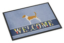 American Foxhound Welcome Doormat - 24x36 Decorative Floor Mat – Indoor/Outdoor Rug with Artistic Flair BB5502JMAT