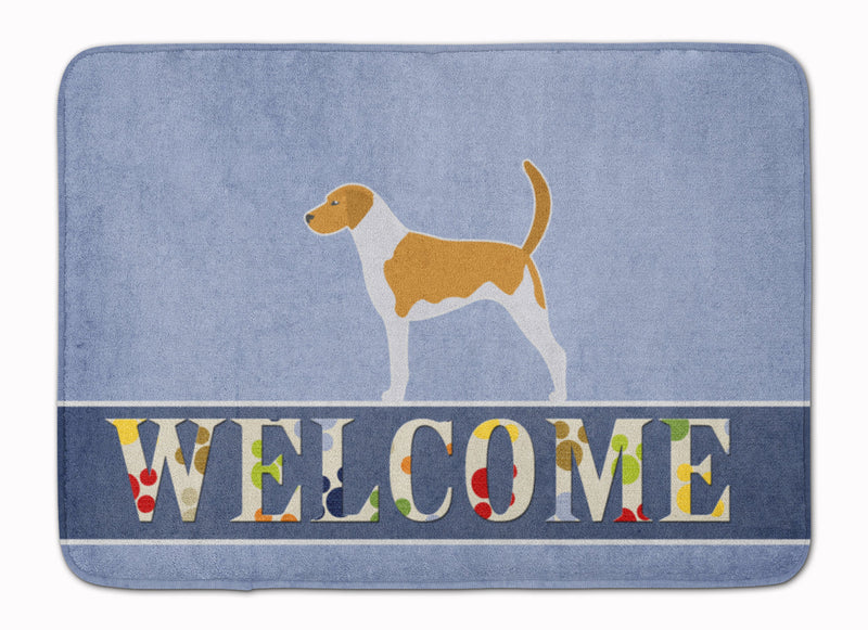 American Foxhound Welcome Machine Washable Memory Foam Mat BB5502RUG