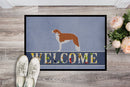 Borzoi Russian Greyhound Welcome Doormat - 24x36 Decorative Floor Mat – Indoor/Outdoor Rug with Artistic Flair BB5503JMAT