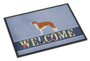 Borzoi Russian Greyhound Welcome Doormat - 24x36 Decorative Floor Mat – Indoor/Outdoor Rug with Artistic Flair BB5503JMAT