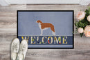 Borzoi Russian Greyhound Welcome Doormat - 18x27 Decorative Floor Mat – Indoor/Outdoor Rug with Artistic Flair BB5503MAT