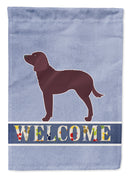 American Water Spaniel Welcome Garden Flag - Outdoor Decorative Yard Flag BB5505GF