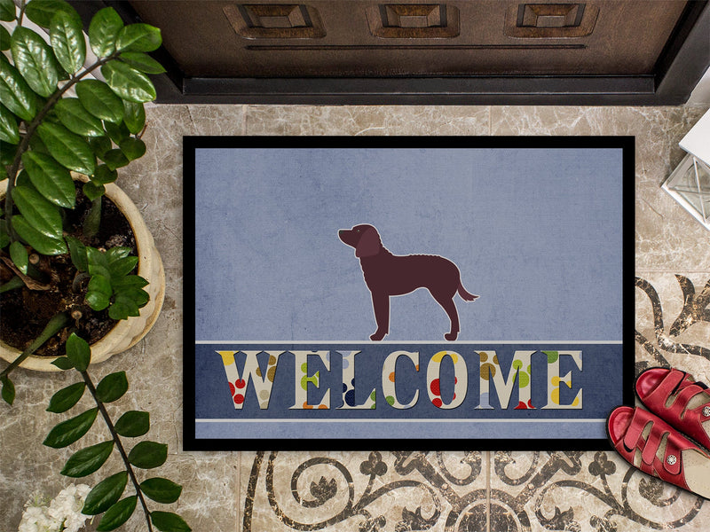 American Water Spaniel Welcome Doormat - 24x36 Decorative Floor Mat – Indoor/Outdoor Rug with Artistic Flair BB5505JMAT