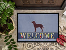 American Water Spaniel Welcome Doormat - 18x27 Decorative Floor Mat – Indoor/Outdoor Rug with Artistic Flair BB5505MAT