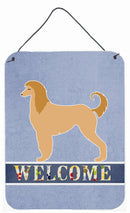 Afghan Hound Welcome Wall or Door Hanging Prints BB5510DS1216