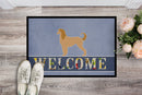 Afghan Hound Welcome Doormat - 18x27 Decorative Floor Mat – Indoor/Outdoor Rug with Artistic Flair BB5510MAT