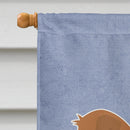 Norfolk Terrier Welcome House Flag 28x40 Porch Sleeve Pole Decorative Outside Yard Banner Artwork Wall Hanging, Polyester