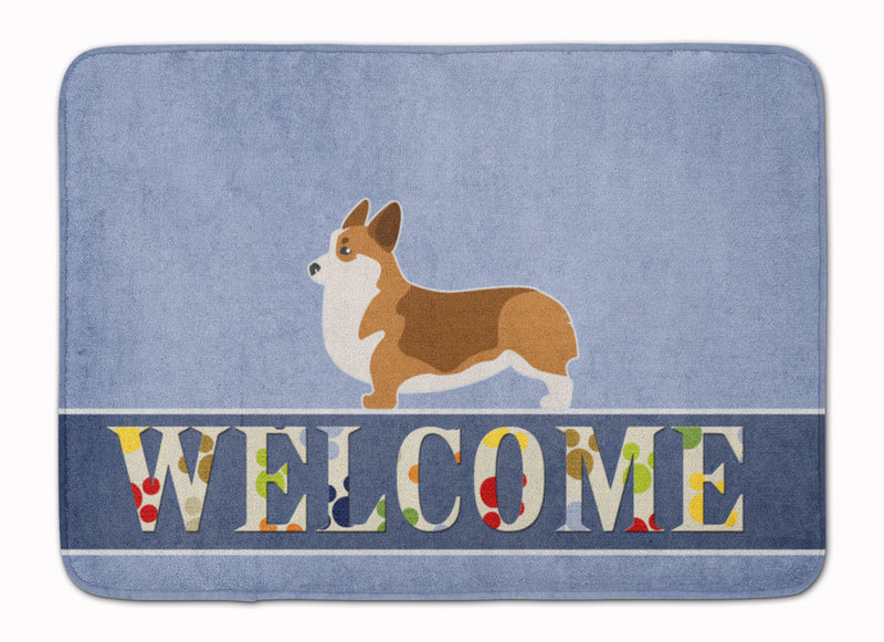 Corgi Welcome Machine Washable Memory Foam Mat BB5524RUG