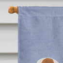 Australian Shepherd Dog Welcome House Flag 28x40 Porch Sleeve Pole Decorative Outside Yard Banner Artwork Wall Hanging, Polyester
