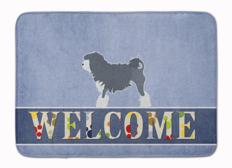 Lowchen Welcome Machine Washable Memory Foam Mat BB5539RUG