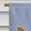Shih Tzu Welcome House Flag 28x40 Porch Sleeve Pole Decorative Outside Yard Banner Artwork Wall Hanging, Polyester