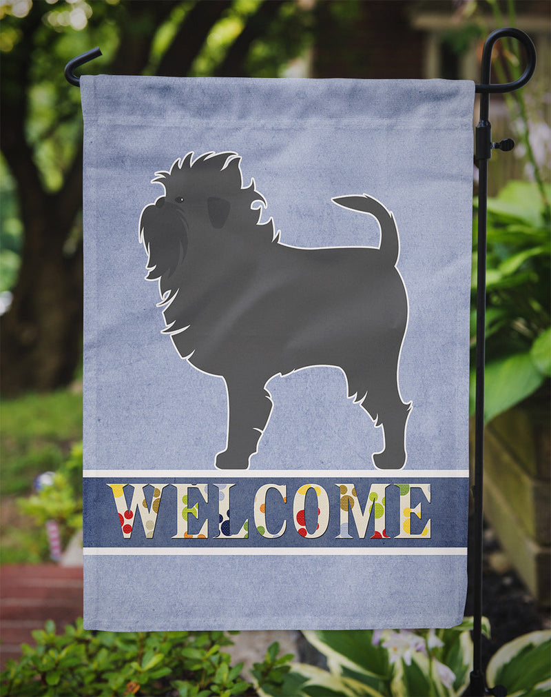 Affenpinscher Welcome Flag Garden Size BB5552GF