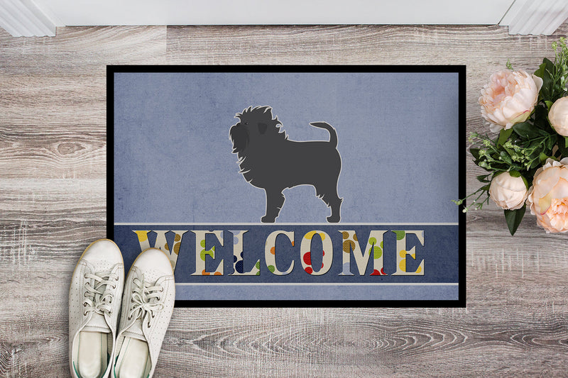 Affenpinscher Welcome Indoor or Outdoor Mat 18x27 BB5552MAT