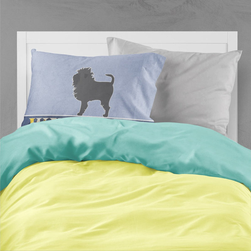 Affenpinscher Welcome Fabric Standard Pillowcase BB5552PILLOWCASE