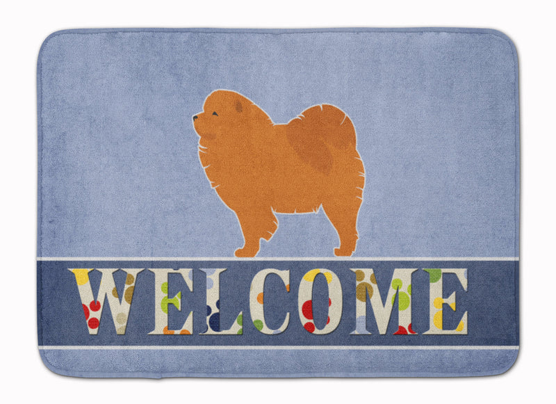 Chow Chow Welcome Machine Washable Memory Foam Mat BB5555RUG