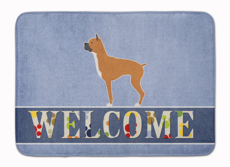 Boxer Welcome Machine Washable Memory Foam Mat BB5557RUG