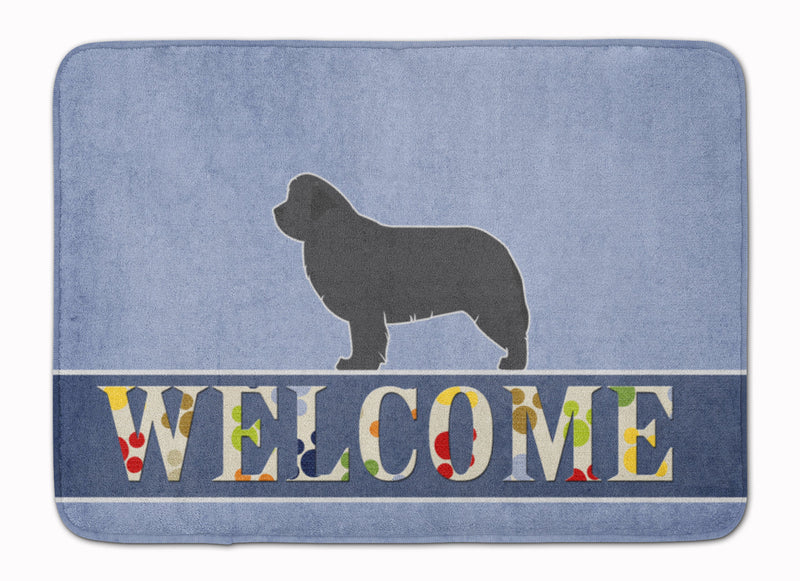 Newfoundland Welcome Machine Washable Memory Foam Mat BB5568RUG