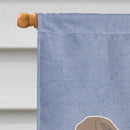 Neapolitan Mastiff Welcome House Flag 28x40 Porch Sleeve Pole Decorative Outside Yard Banner Artwork Wall Hanging, Polyester