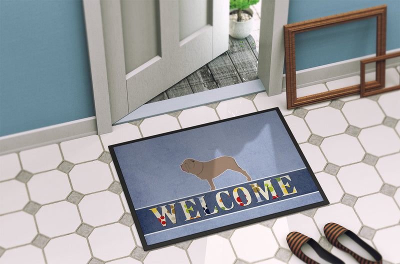 Neapolitan Mastiff Welcome Indoor or Outdoor Mat 24x36 BB5569JMAT