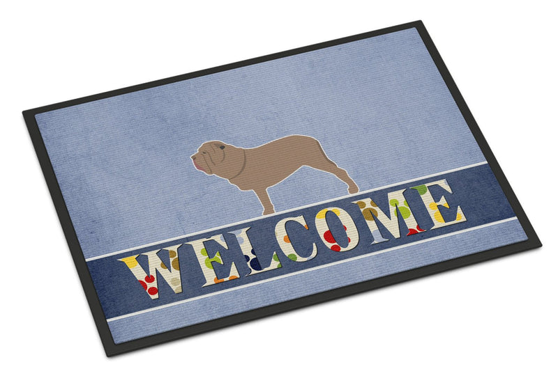 Neapolitan Mastiff Welcome Indoor or Outdoor Mat 24x36 BB5569JMAT