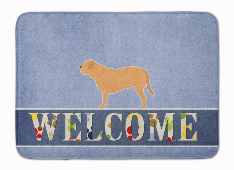 Dogue de Bordeaux Welcome Machine Washable Memory Foam Mat BB5574RUG