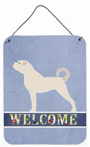 Anatolian Shepherd Welcome Wall or Door Hanging Prints BB5581DS1216