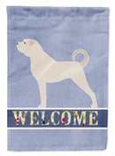 Anatolian Shepherd Welcome Garden Flag - Outdoor Decorative Yard Flag BB5581GF