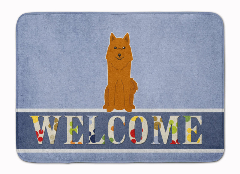 Karelian Bear Dog Welcome Machine Washable Memory Foam Mat BB5603RUG