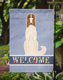 Borzoi Welcome Garden Flag - Outdoor Decorative Yard Flag BB5604GF
