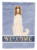 Borzoi Welcome Garden Flag - Outdoor Decorative Yard Flag BB5604GF